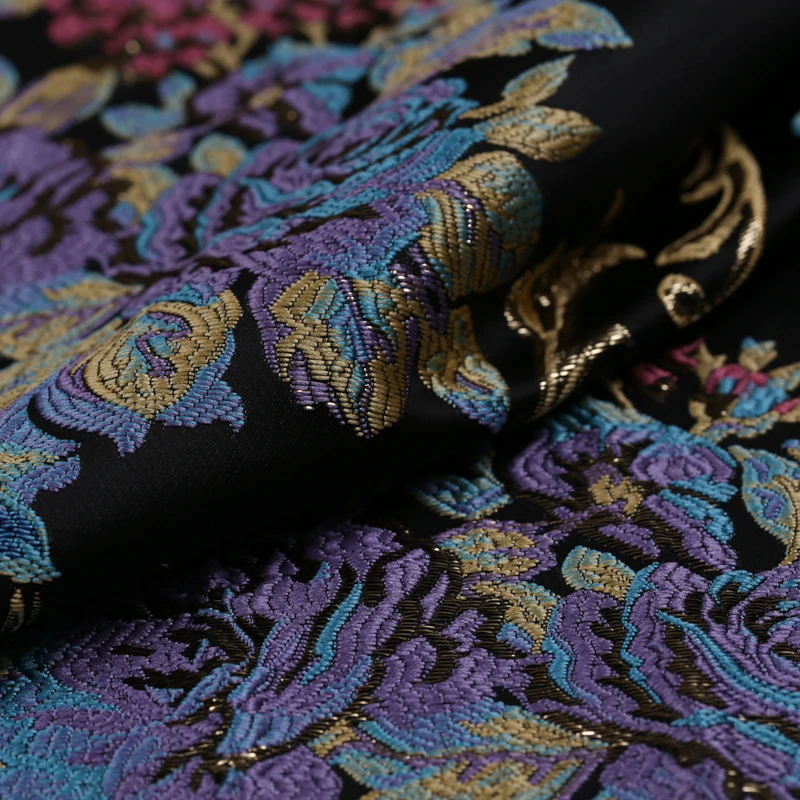 2016 Осенние жаккардовые гобелены во французском стиле модные Сатиновые ткани для