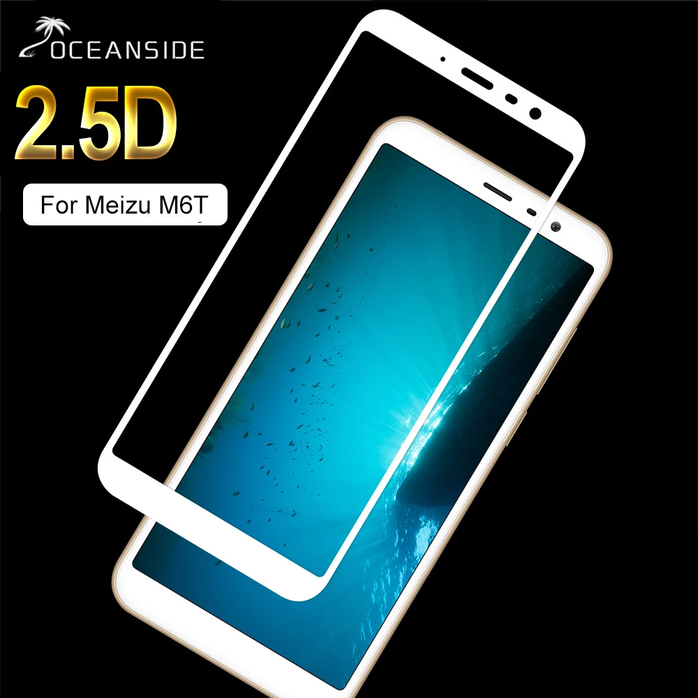 2 шт для Meizu M6T Meilan 6 T защита экрана из закаленного стекла 2.5D 9H 5,7 ''Защитная пленка для M 6 T 6 T pelicula de vidro