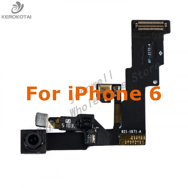Для iPhone 6 4 7 дюймов Оригинальная передняя камера маленькая с датчиком гибкий