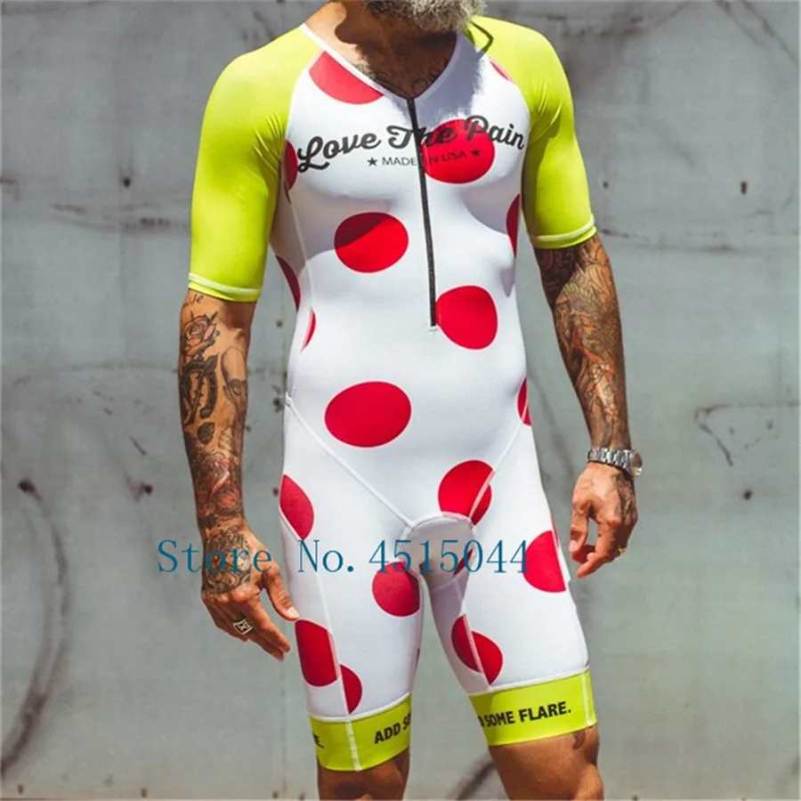 Спортивный костюм для велоспорта с надписью Love the pain pro tour Team hombre Триатлон высокое