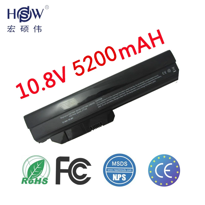 HSW Аккумулятор для ноутбука Compaq Mini 311c MINI311-1000 MINI311-1100 DM1-1000 VP502AA # ABL (PT06) 572831-121 |