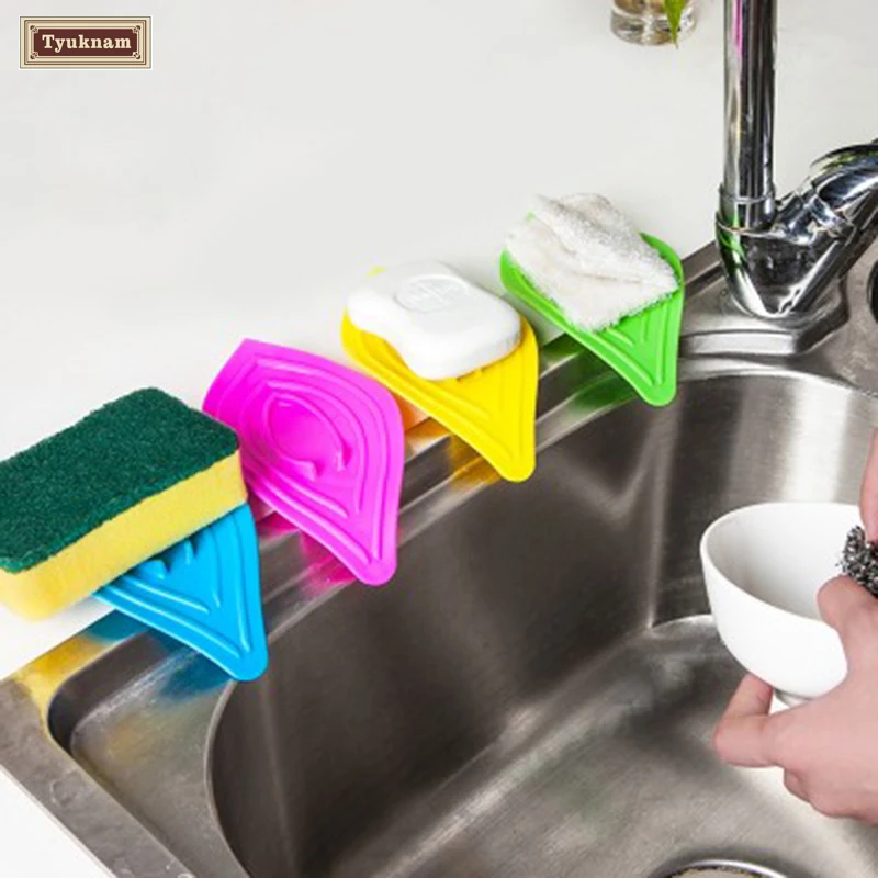 Кухня губчатое мыло держатель стеллажи стойки водопад стока пластик полки для