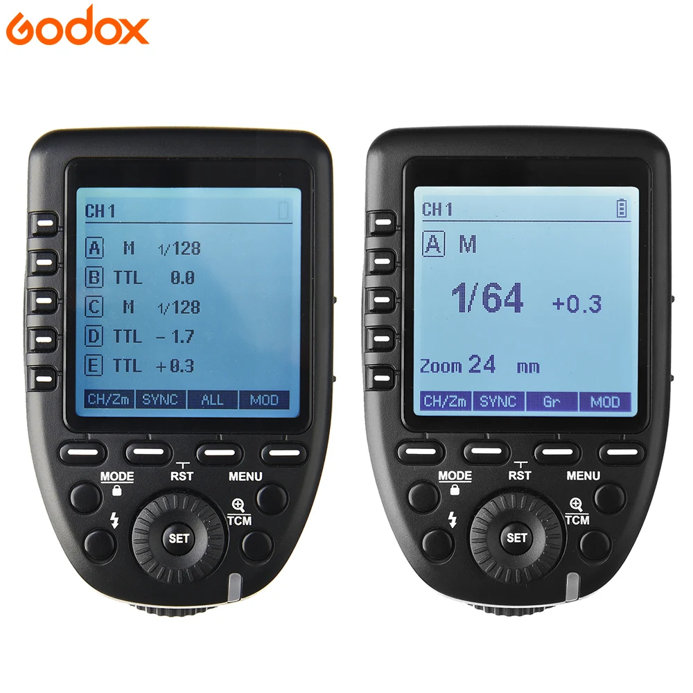 Godox XPro C Flash Trigger передатчик с E TTL II 2 4G Беспроводная X СИСТЕМА HSS ЖК экран для Canon 750D 760D