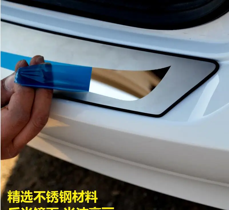 Защитная накладка на задний багажник Накладка порог двери Стайлинг автомобиля