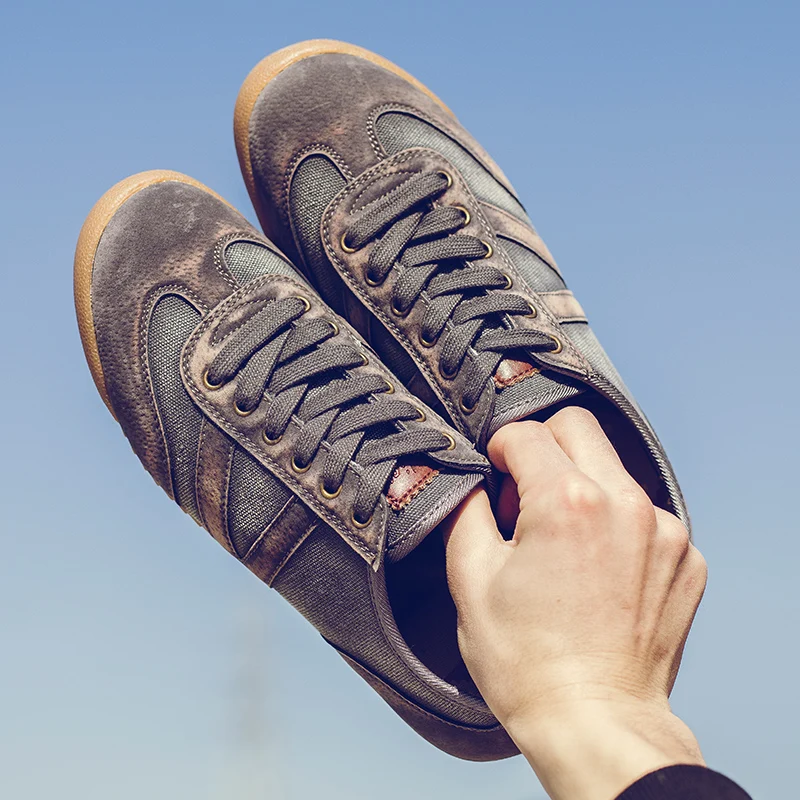 Spring Summer Plimsolls Breathable Sneakers Men Casual Shoes 2019 New Denim Lace-up Canvas Footwear | Обувь