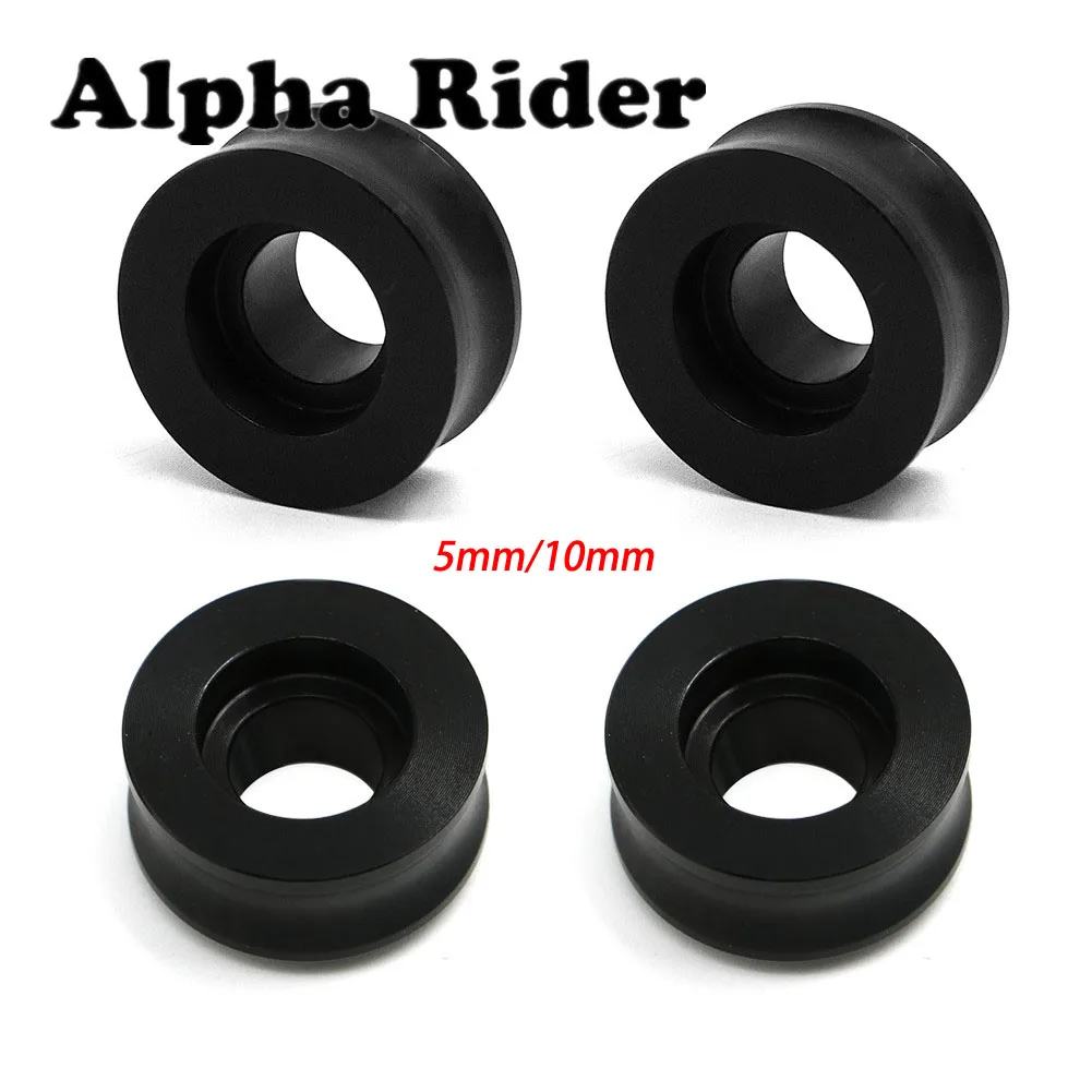 

4PCS 5mm / 10mm Motorcycle Spacers Radial Brake Calipers Gasket Black For Yamaha R1 R6 GSX-R Kawasaki ZX 6R ZX6R ZX10R Honda CBR