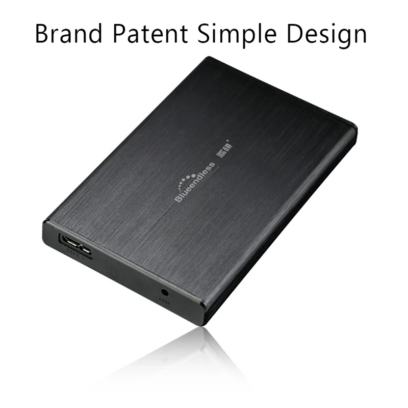 Blueendless 2 5 'внешний жесткий диск Корпус Sata USB 3 0 Alumium 6 Гбит/с высокоскоростной