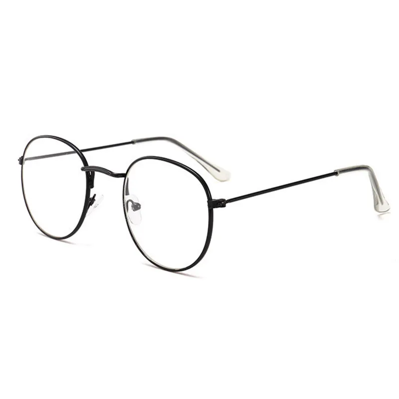 Black Clear Модные Овальные Солнцезащитные очки для женщин, фирменный дизайн, маленькая металлическая оправа, стимпанк Ретро солнцезащитные очки для женщин, Oculos De Sol UV400 - Цвет линз: Black Clear