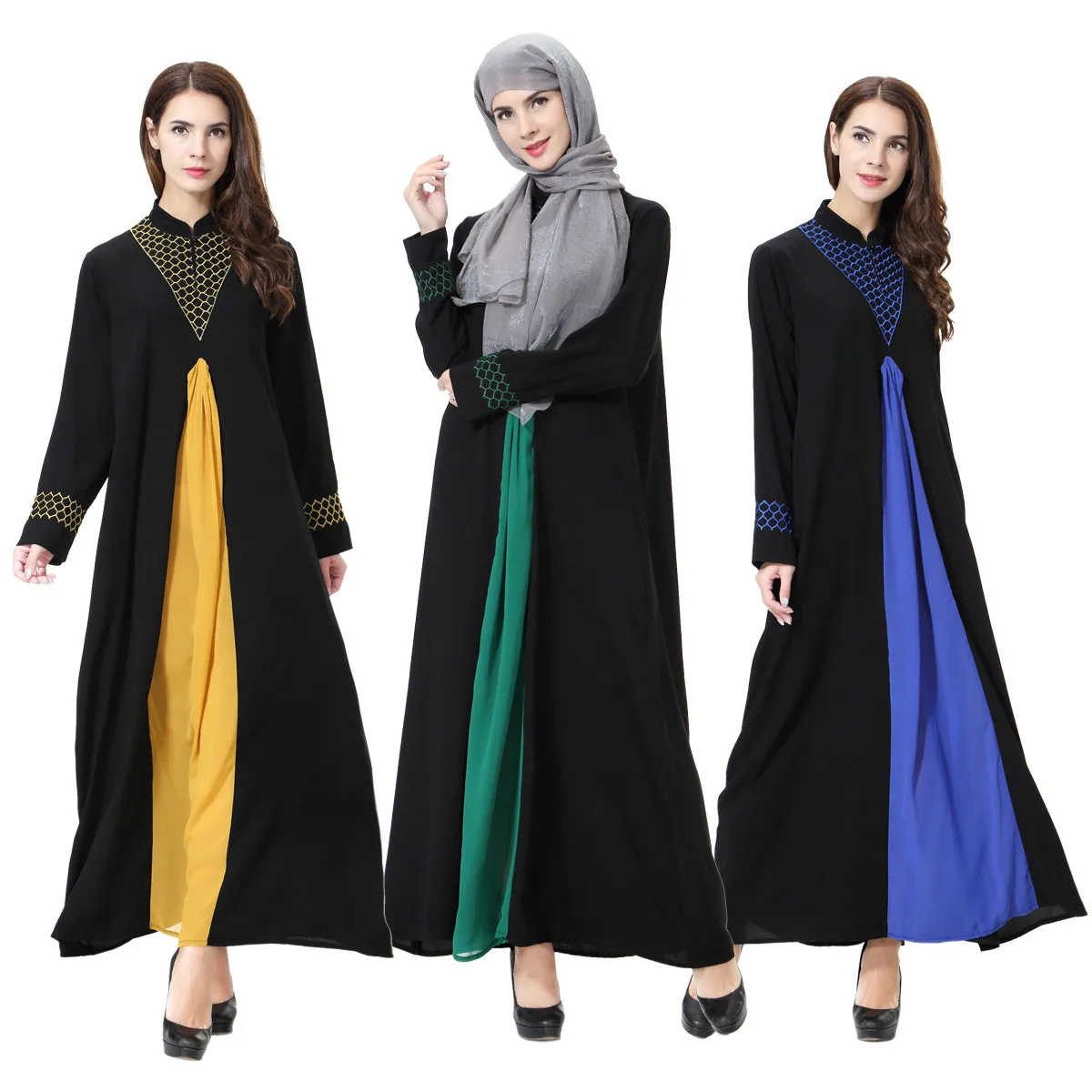 

New Islamic Muslim Long Skirt Women Arab Skirt Retro Muslim Women's Clothing Dubai Ladies Malaysia Clothing