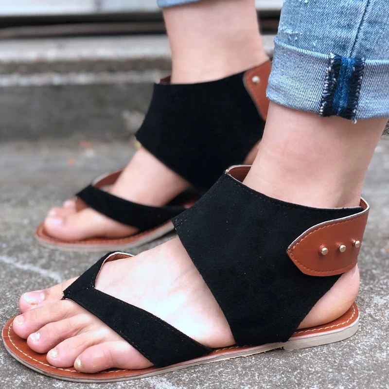 Sooneeya/Римские Вьетнамки с заклепками сандалии гладиаторы женская обувь на