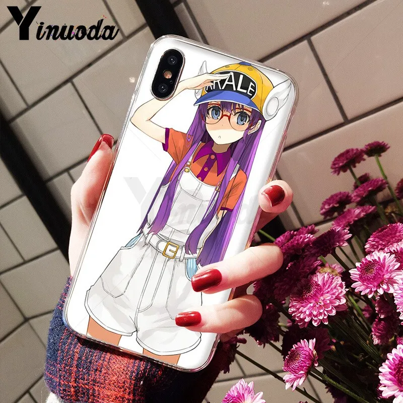 Yinuoda милый японский аниме Arale Dr SLUMP клиент высококачественный чехол для телефона