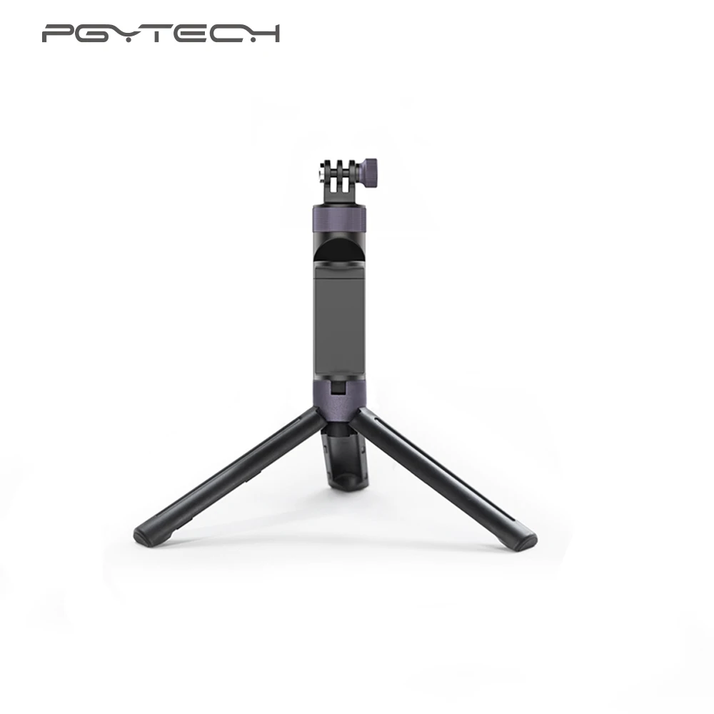 PGYTECH рукоятка Удлиняющая палка полюс для Gopro Hero 7 6 5 4 Yi 4 K аксессуары для камеры стержень для Osmo mobile DJI Osmo Pocket Smooth 4 - Цвет: Белый