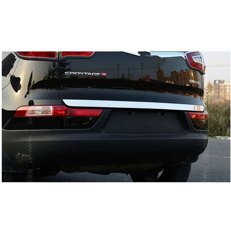 

High quality stainless steel Rear Trunk Lid Cover Trim ix35 For 2011-2015 Kia Sportager