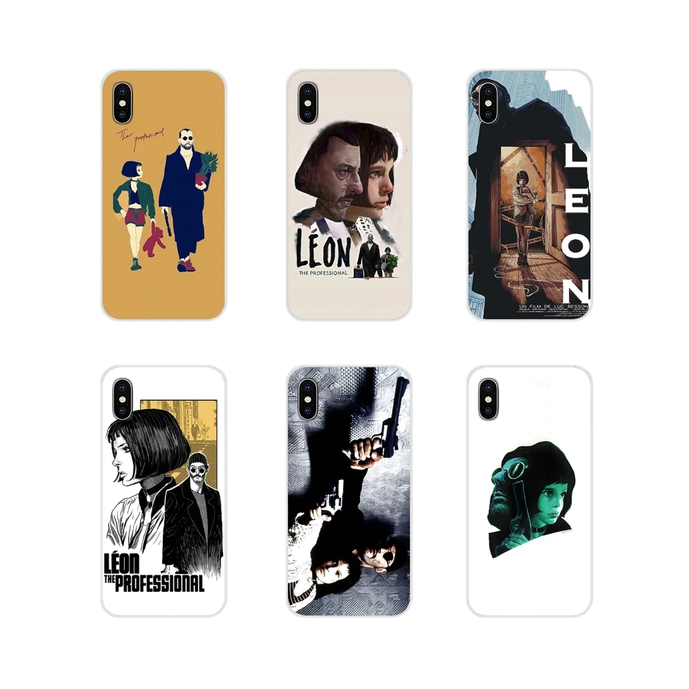 Прозрачные чехлы из ТПУ плакат фильма Leon the Professional 1994 Для Huawei P Smart Mate Honor 7A 7C 8C 8X 9 P10
