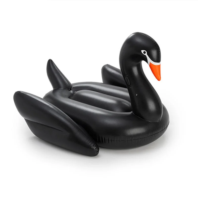 

150CM Swimming Ring Giant Swan Inflatable Ride-On Pool Toy Float inflatable swan pool Swim Ring Holiday Water Fun Pool Toys