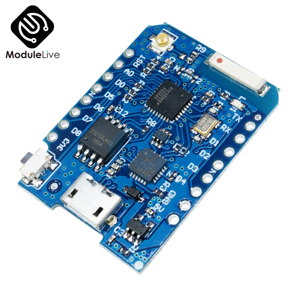 WEMOS D1 Mini Pro V1.0 16M байт внешний антенный разъем для NodeMCU ESP8266 ESP8266F CP2104 WIFI IOT макетная