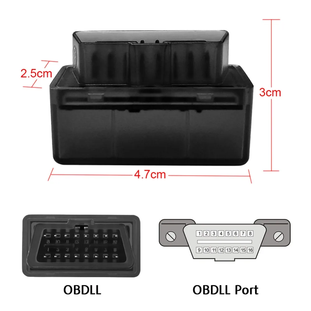 L Way WiFi OBD2 для Android iOS(iPhone iPad) OBDII Автомобильный диагностический сканер