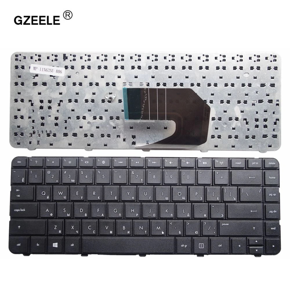 

GZEELE NEW Russian keyboard For HP compaq presario Cq43 Cq57 CQ58 Laptop Russian keyboard black RU layout black replace NOTEBOOK