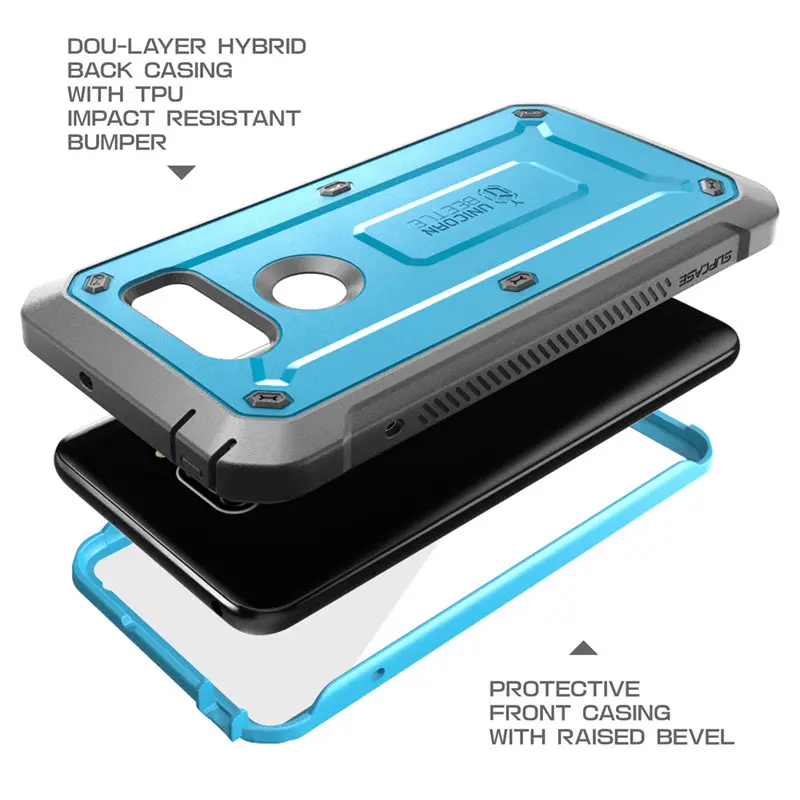 SUPCASE чехол для LG V30 UB Pro прочная кобура с полным корпусом встроенной защитой экрана