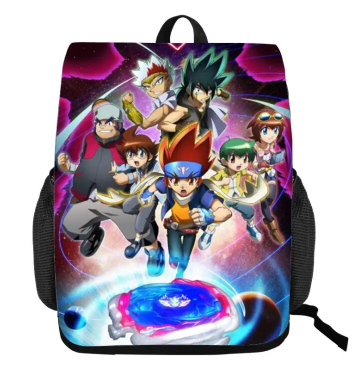 Рюкзак Beyblade Burst для мальчиков и девочек школьный рюкзак с 3D-принтом студентов |
