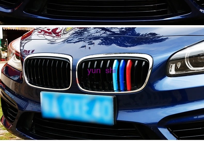 3D автомобильный Стайлинг Пряжка для карт передняя решетка отделка полоски