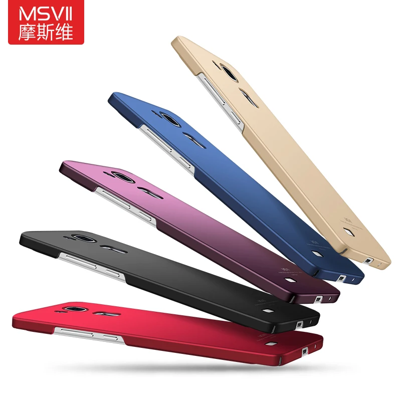 MSVII бренд для huawei Ascend mate 7 чехол матовый Жесткий Coque черный тонкий модный корпус