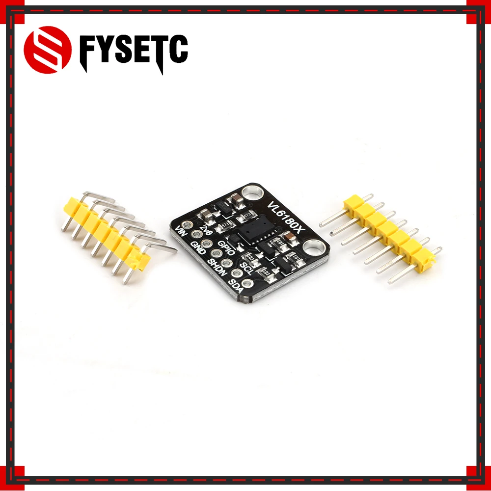

1PC VL6180X Range Finder Optical Ranging Sensor Module For Arduino I2C Interface IR Emitter Ambient 3.3V 5V Gesture Recognition