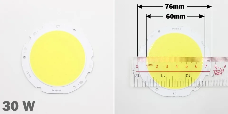 10 шт. 3 Вт-30 Вт COB Led чип диоды поверхностный светильник для светодиодные лампы Точечный светильник уличный светодиодный светильник