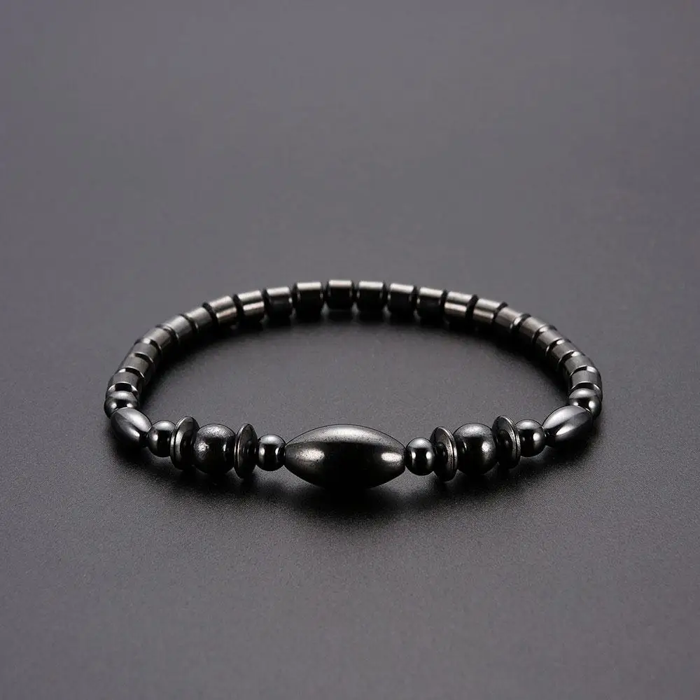 SOLEDI магнитная цепь ноги Jewellery гематит моды Для мужчин для похудения косметологии