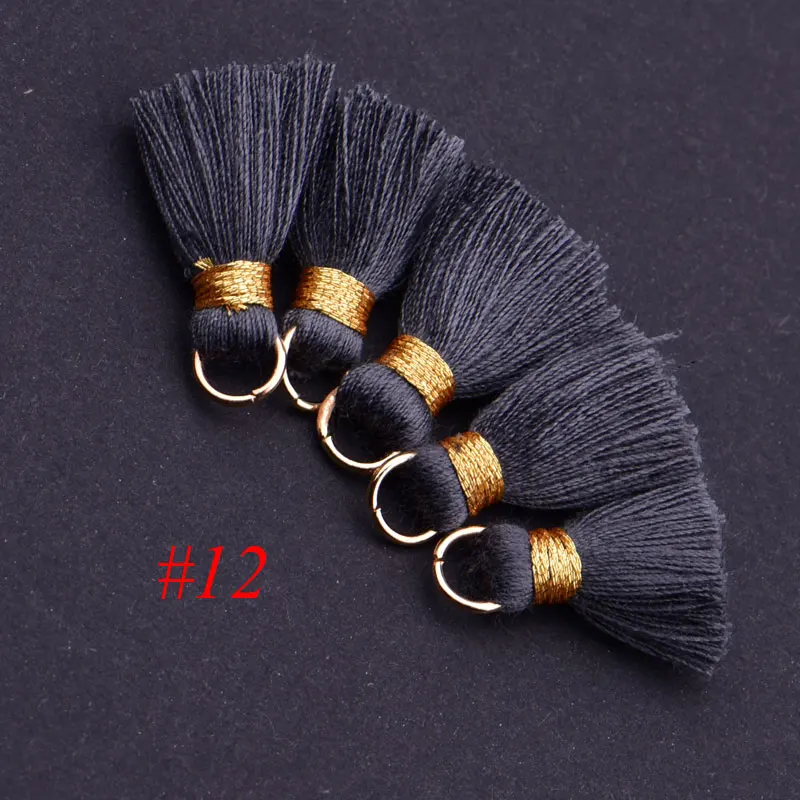 2 см мини шелковистые кисточки красочные маленькие для богемных ювелирных