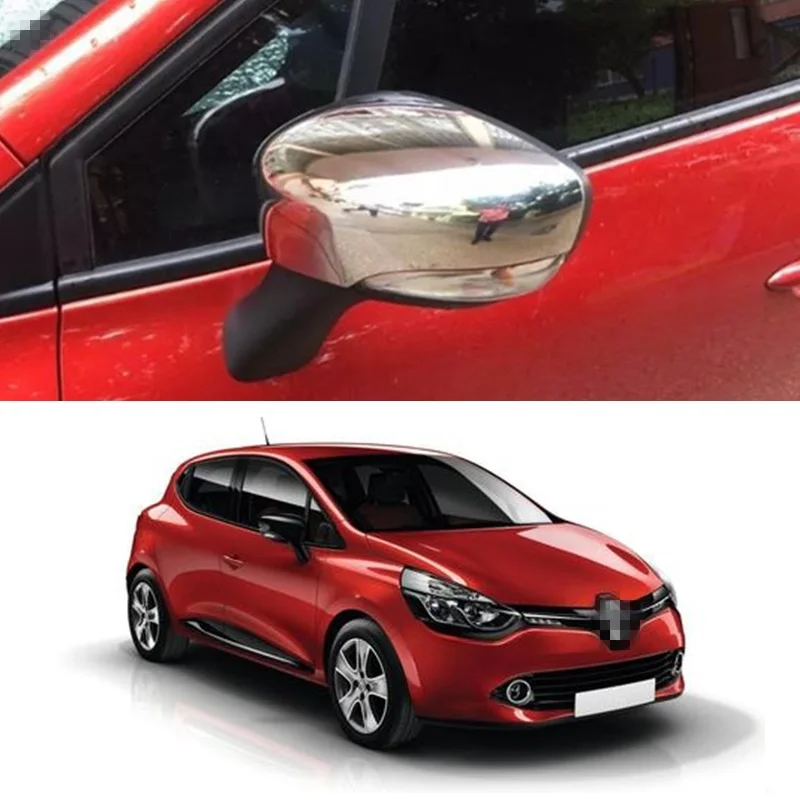Крышка зеркала боковой двери из АБС Хромированного Пластика для Renault Clio MK4 RS CLIO IV