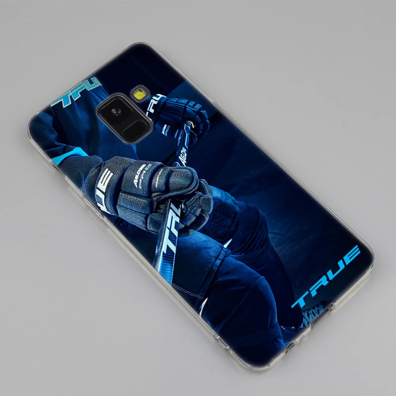 С надписью I Love хоккей на льду силиконовый чехол для Samsung Galaxy A50 A30 A10 A40 A6 A8 плюс A9Star