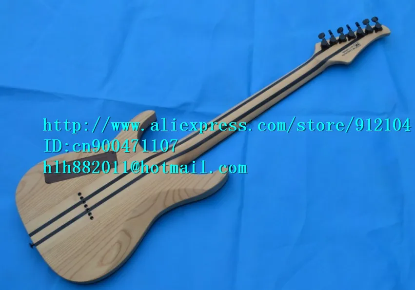 Бесплатная доставка высококлассная 7 струнная электрогитара по индивидуальному заказу весь корпус в