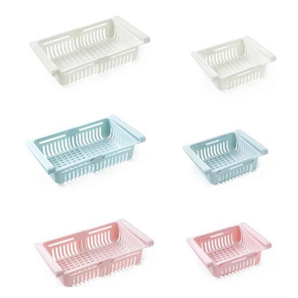 2019 Новый растягивающийся органайзер для холодильника стеллаж хранения