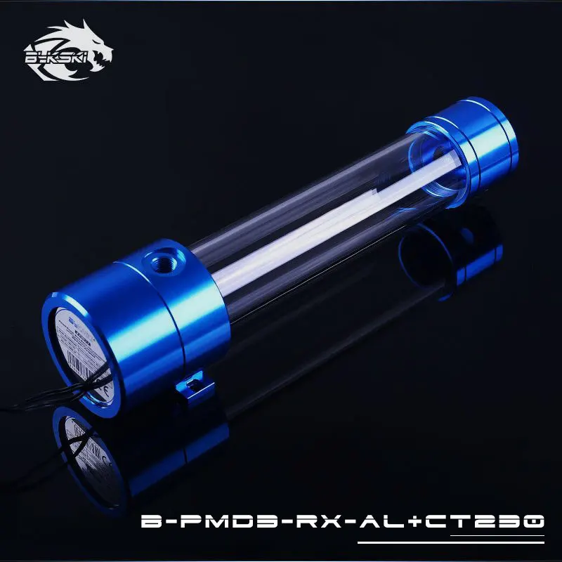 Bykski B-PMD3-RX-AL-CT, PWM DDC насосы с 120/170/230 мм резервуара, максимальный расход 600L/ч, Максимальный подъем 4 метра