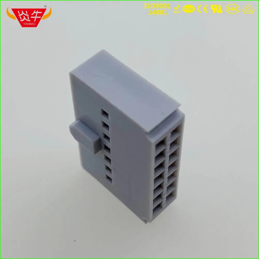 _ Женский 2 54 мм Шаг 14PIN линия отжима типа IDC разъемы ISP JTAG HEADER для плоского