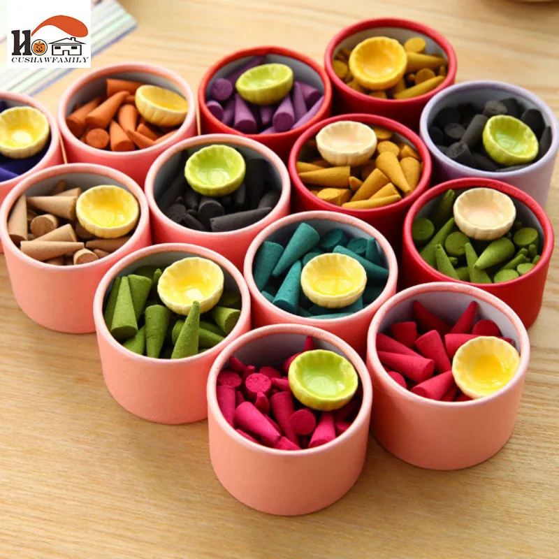 (Около 40 шт/1 коробка) благовоние для пагоды натуральные ароматические палочки