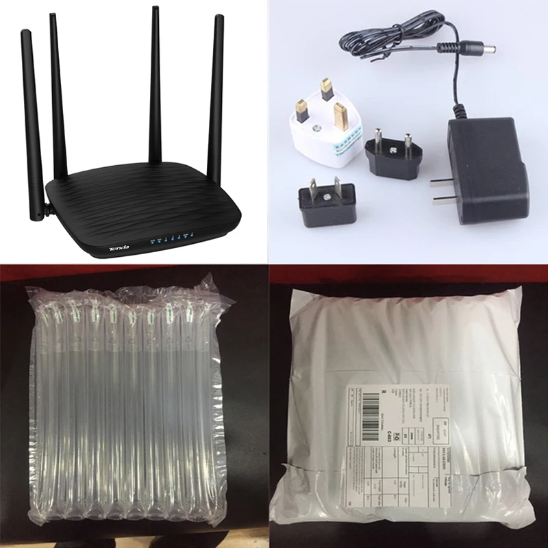 Маршрутизатор Tenda AC5 AC1200 антенны 5dBi Wi Fi репитер 2 4 ГГц 5 Двухдиапазонные роутеры