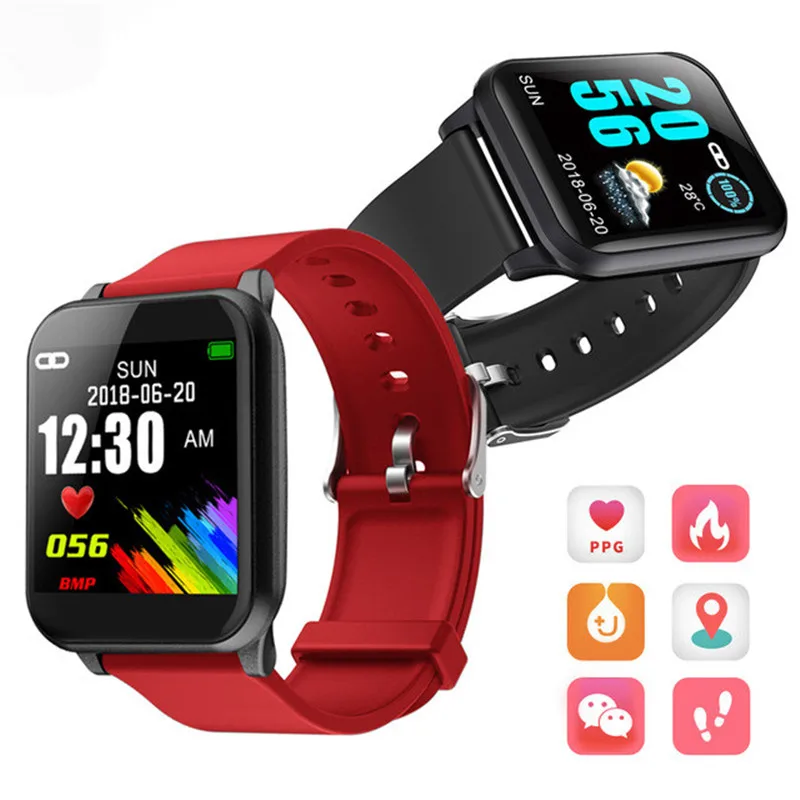 Smartwatch S9 2.5D Screen Gorilla Glass Blood oxygen Blood pressure BRIM IP68 Waterproof Activity Tracker Smart Watch