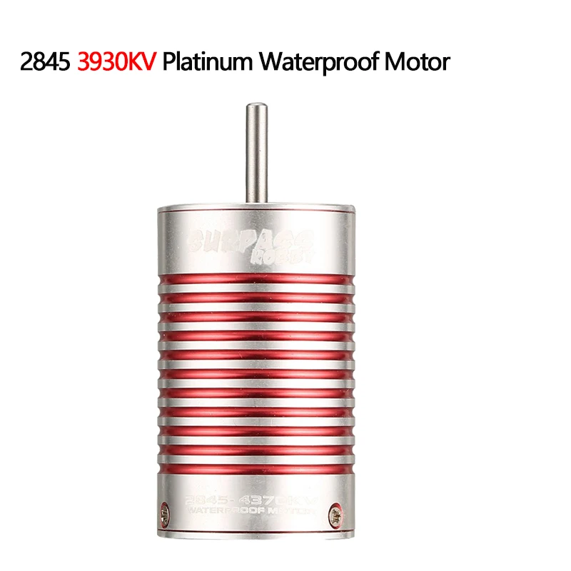 2845 3930KV SURPASSHOBBY Platinum Водонепроницаемая серия 2845 4370KV 3930KV 3100KV бесщеточный двигатель для Wltoys 12428 HG P601 1/14 1/12 RC автомобилей - Цвет: 2845 3930KV