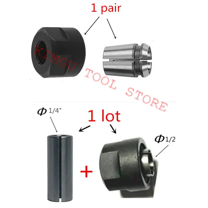 Гайка втулка конусная Зажимная 763629-0 763622-4 763628-2 для роутера MAKITA 3612Y 3612X 3612 3612T 3612CY 3612C M3600G 3612BR 3612 3600H MT360