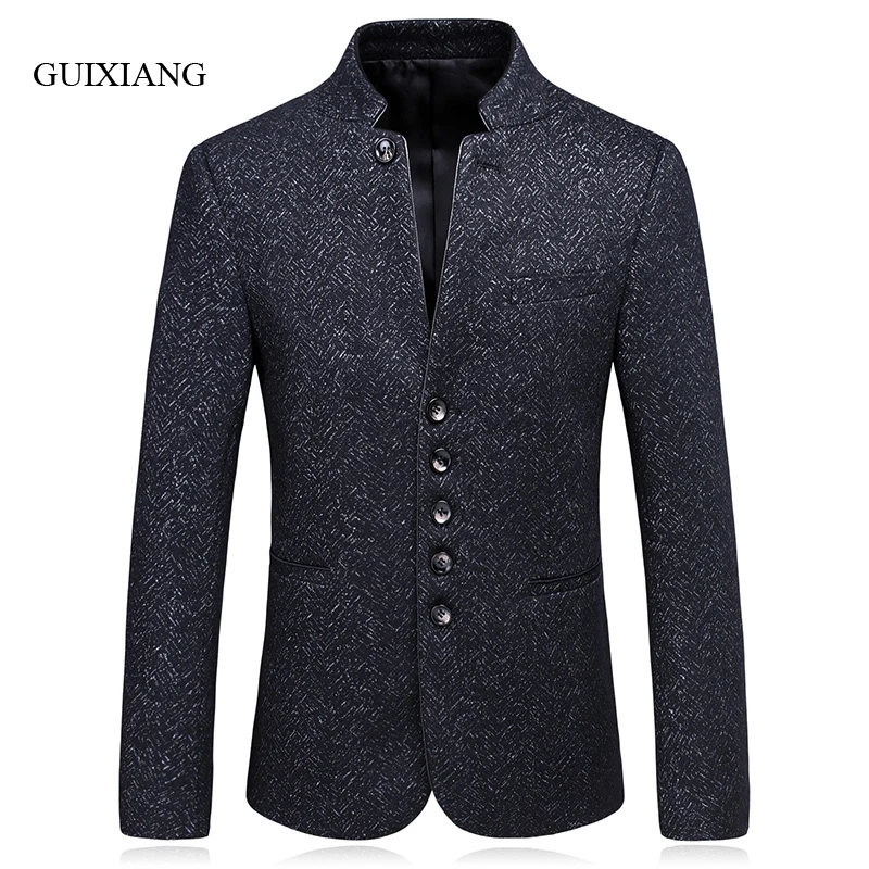 Новинка 2019 весенне осенние стильные мужские изысканные блейзеры деловой
