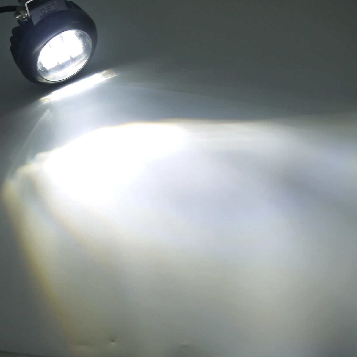Eonstime 1шт 27W 12V/24V 9LED Круглый светоотражатель, туманостойкий, отражается на дороге ATV, можно установить на трактор поезд лодку грузовик мотоцикл, лампы ATV UTV