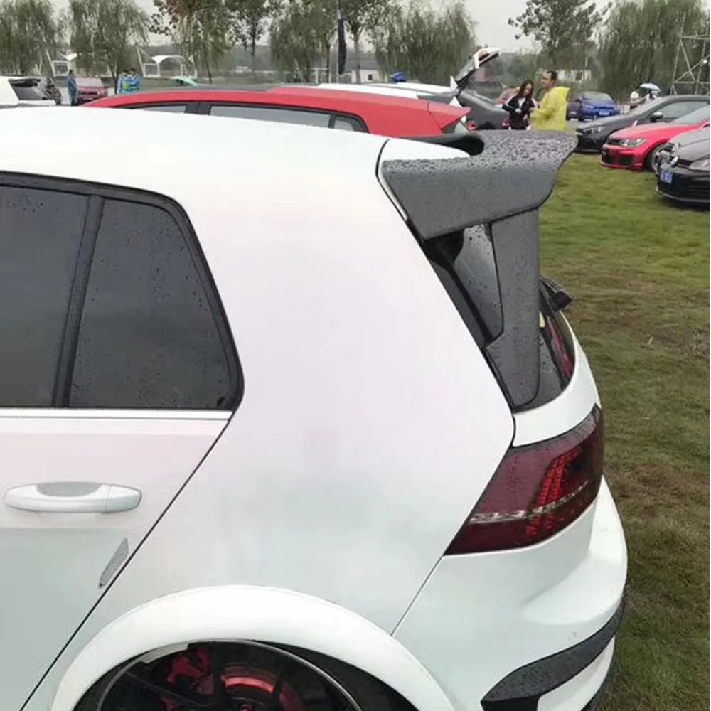 ABS Gloss Black Rear Wing Side Spoiler Lip for Volkswagen Golf 7 MK7 2014-2017 | Автомобили и мотоциклы