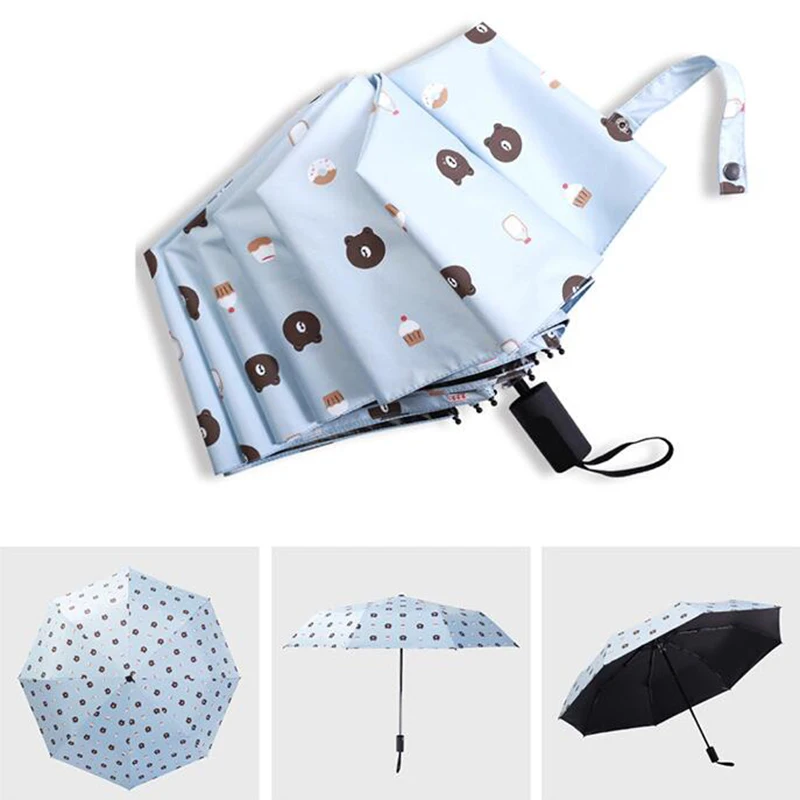 98cmx58cmx130cm Windproof Ultralight Umbrella Rain Women Folding Men Umbrellas Lady Since Paraguas 8k sunny | Дом и сад