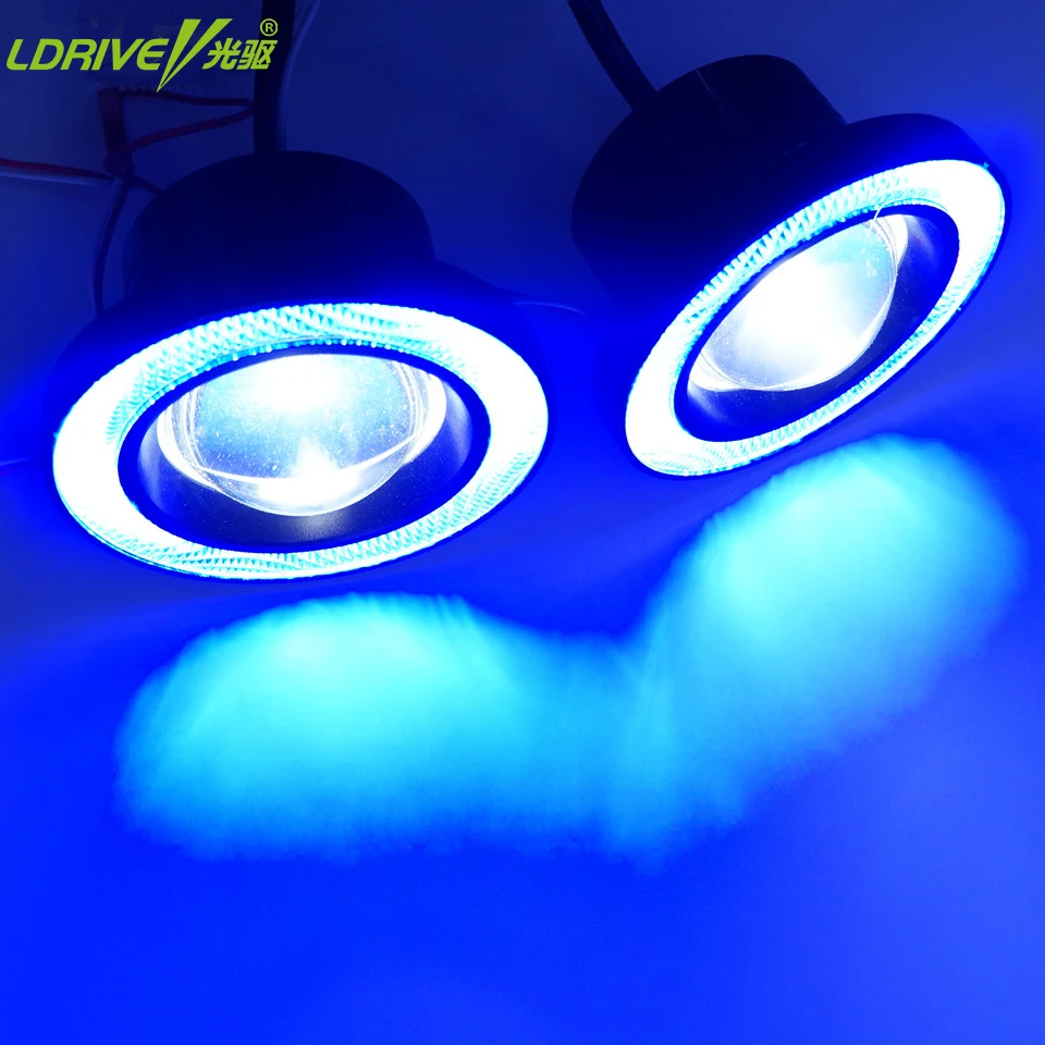 2 шт./лот Высокое качество 30W COB машинные LED объектив ангельские глазки