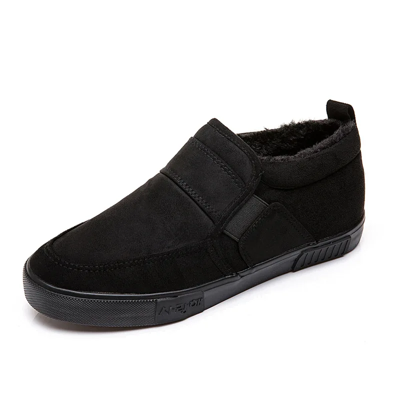 New autumn and winter models men's thick cotton shoes warm velvet anti-freeze sets of feet super fire casual men | Обувь