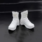 Женские полусапожки для полицейских, черные, белые и зеленые, модель для 12-дюймовых фигур, 16