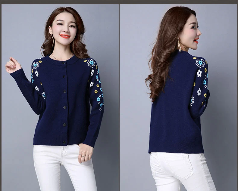 Женский вязаный свитер и кардиган офисные женские топы с длинным рукавом женский