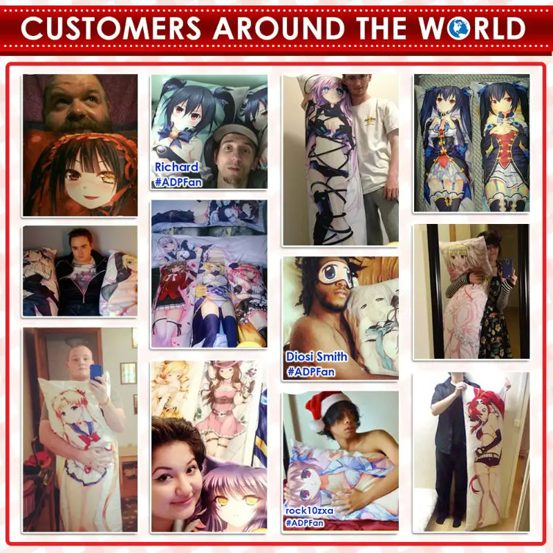 Прямоугольная подушка Hobby Express чехол для подушки из аниме дакимакура|anime dakimakura|kurumi